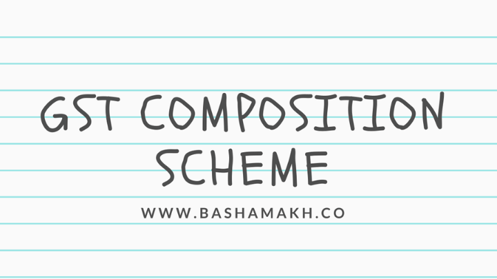 INTRODUCTION TO GST COMPOSITION SCHEME