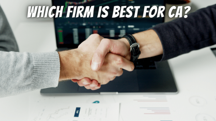 Which firm is best for CA?